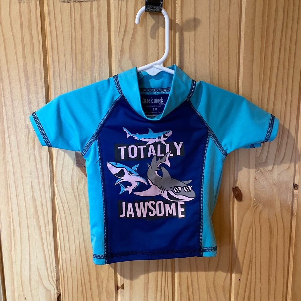 Mick Mack boys rash guard size 12 months